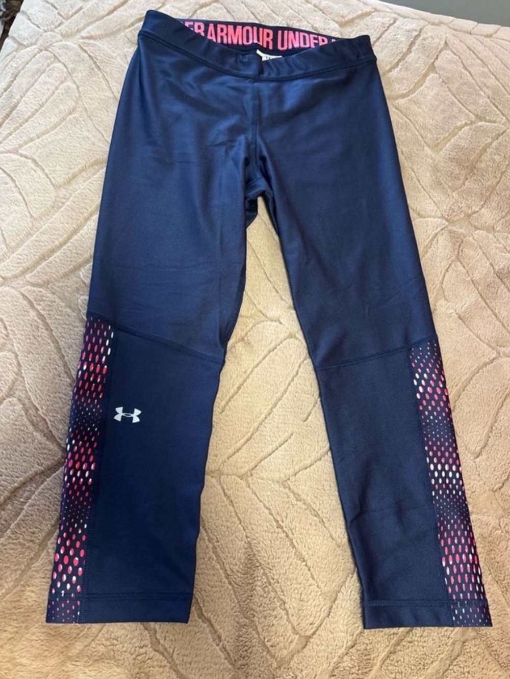 Bundle of workout leggings Under Armour Reebok